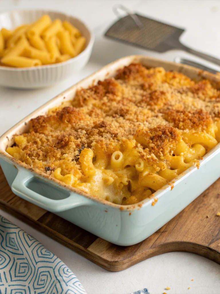Homemade Baked Mac & Cheese Recipe