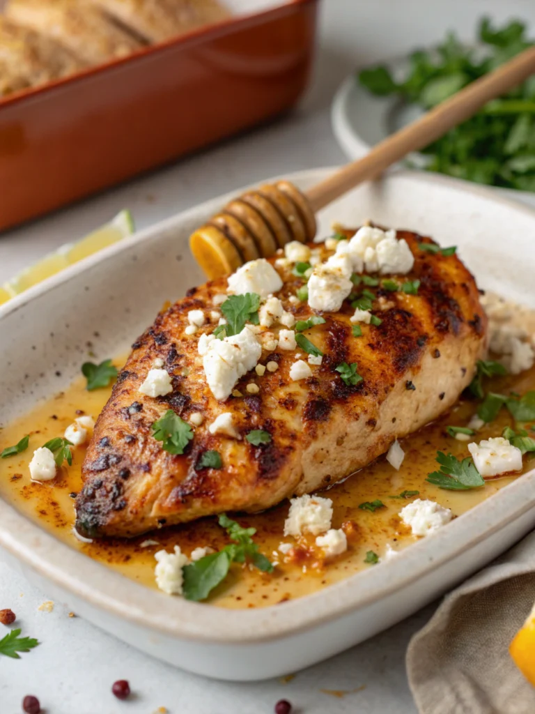 Hot Honey Feta Chicken