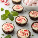 Irresistible No-Bake Peppermint Cheesecake Bites