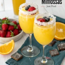 Jack Frost Mimosas