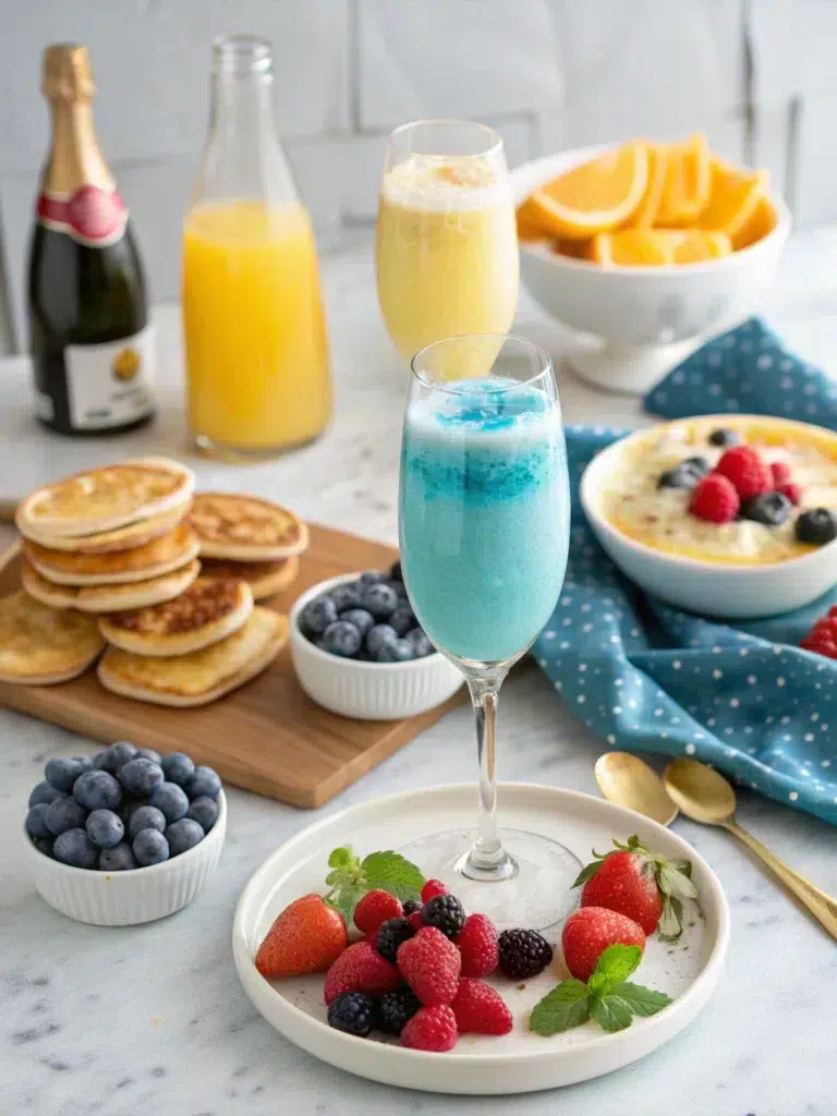 Jack Frost Mimosas Recipe