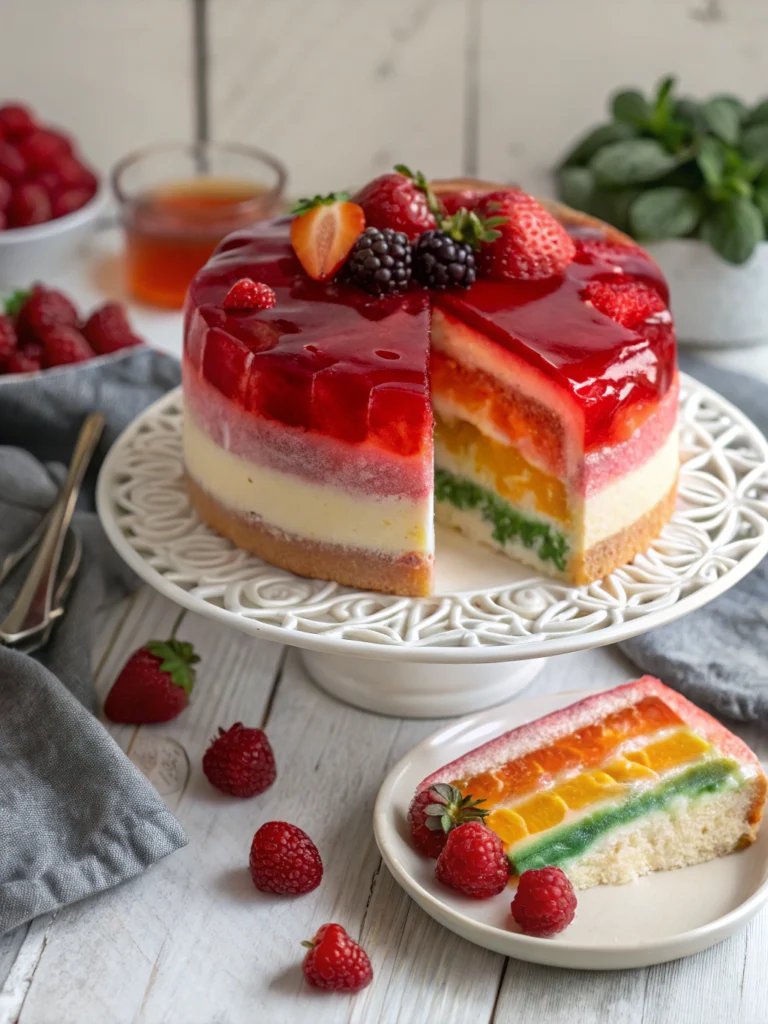 Jellycat cake