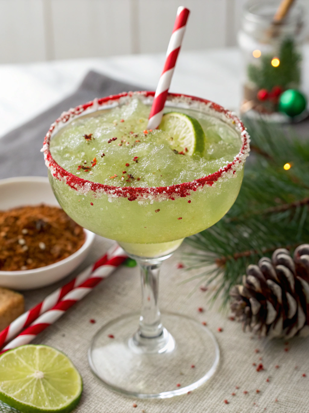 Jolly Spiced Christmas Margarita
