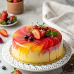 Mirror Glaze Cake Design