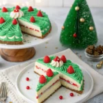 No Bake Little Debbie Christmas Tree Cheesecake Dessert