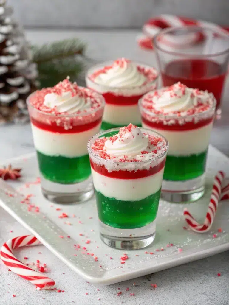 Peppermint Christmas Shots