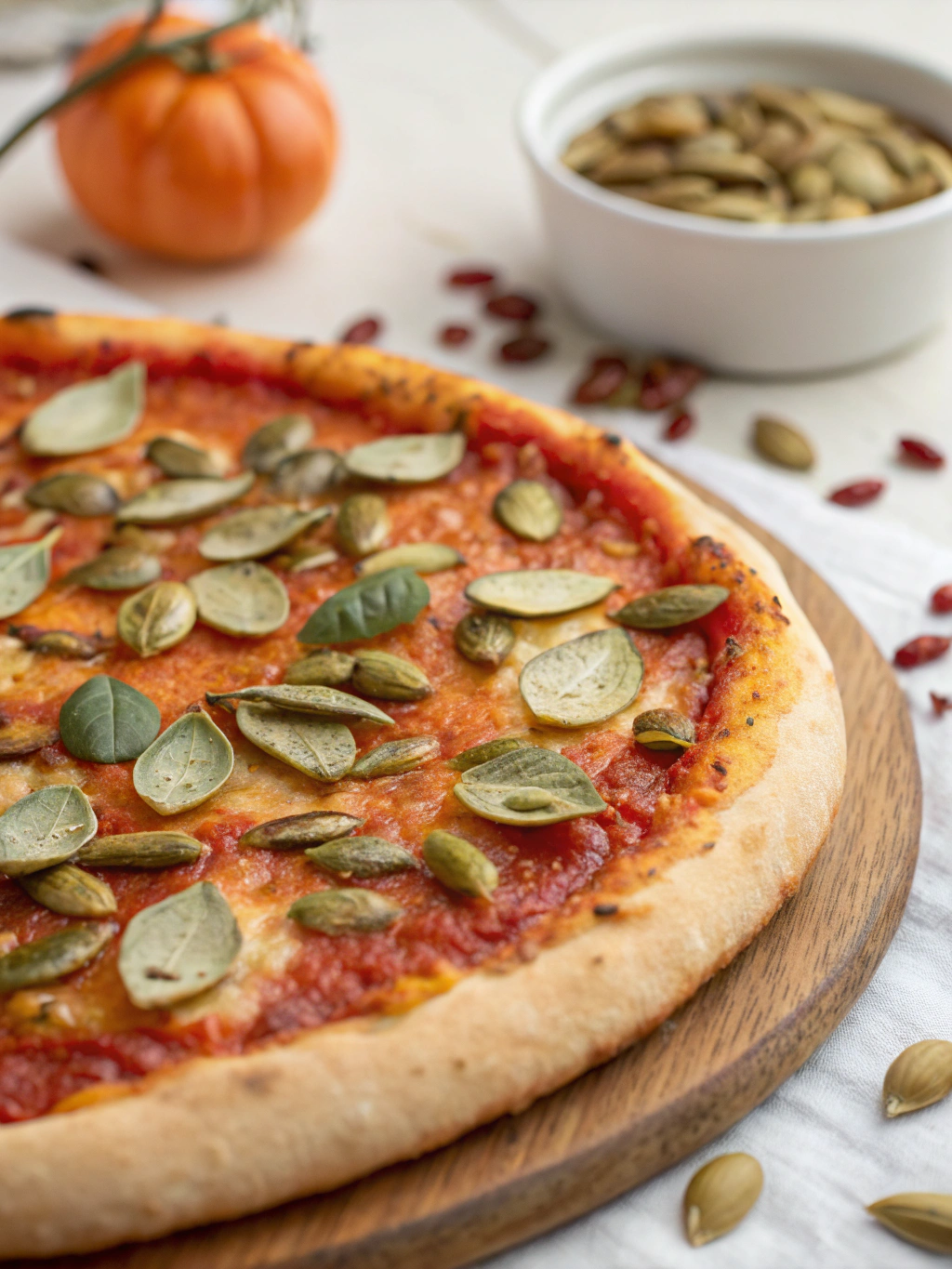 Pizza Roasted Pumpkin Seeds