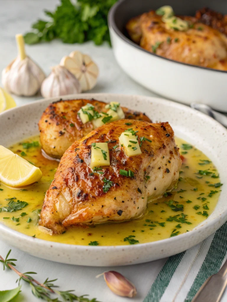 Quick & Irresistible Garlic Butter Chicken