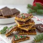 Ritz Cracker Toffee (Christmas Crack)