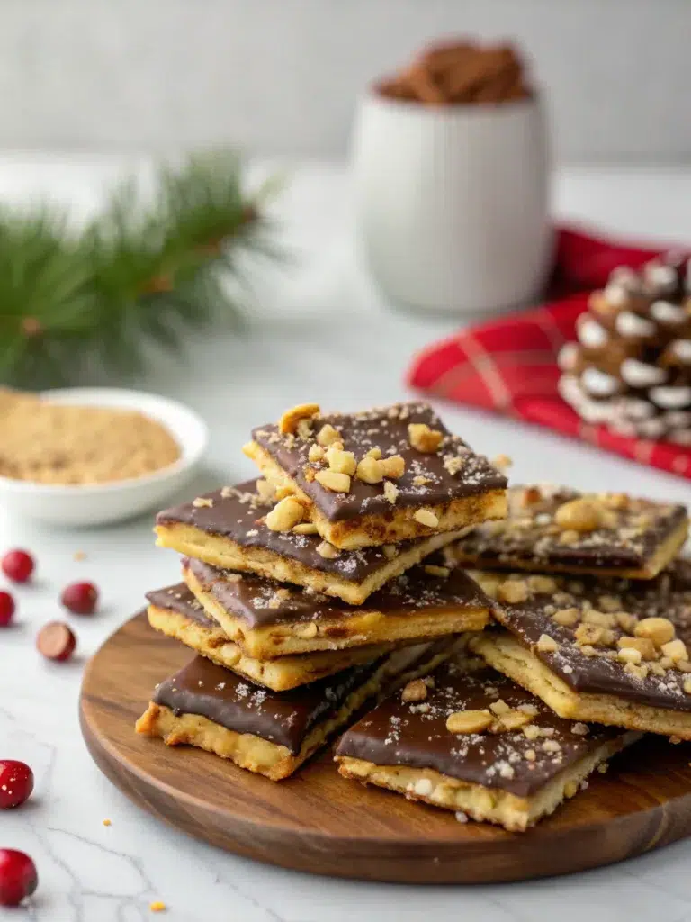 Ritz Cracker Toffee (Christmas Crack)