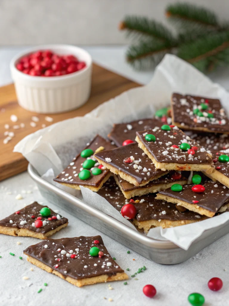 Saltine Cracker Candy (Aka Christmas Crack)