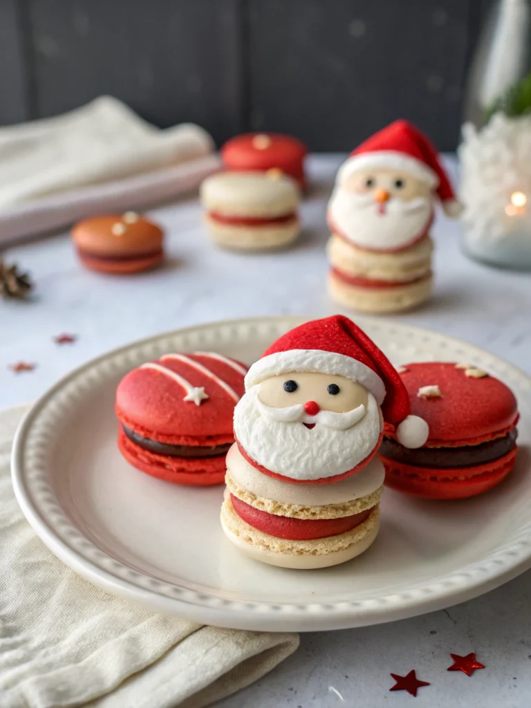 Santa Claus Macarons