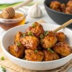 Simple Honey Garlic Chicken Bites