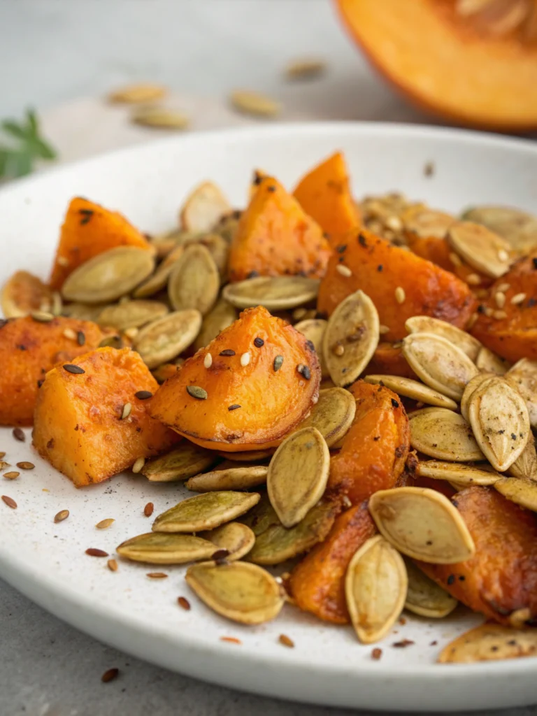 Soaked and Roasted Pumpkin Seeds