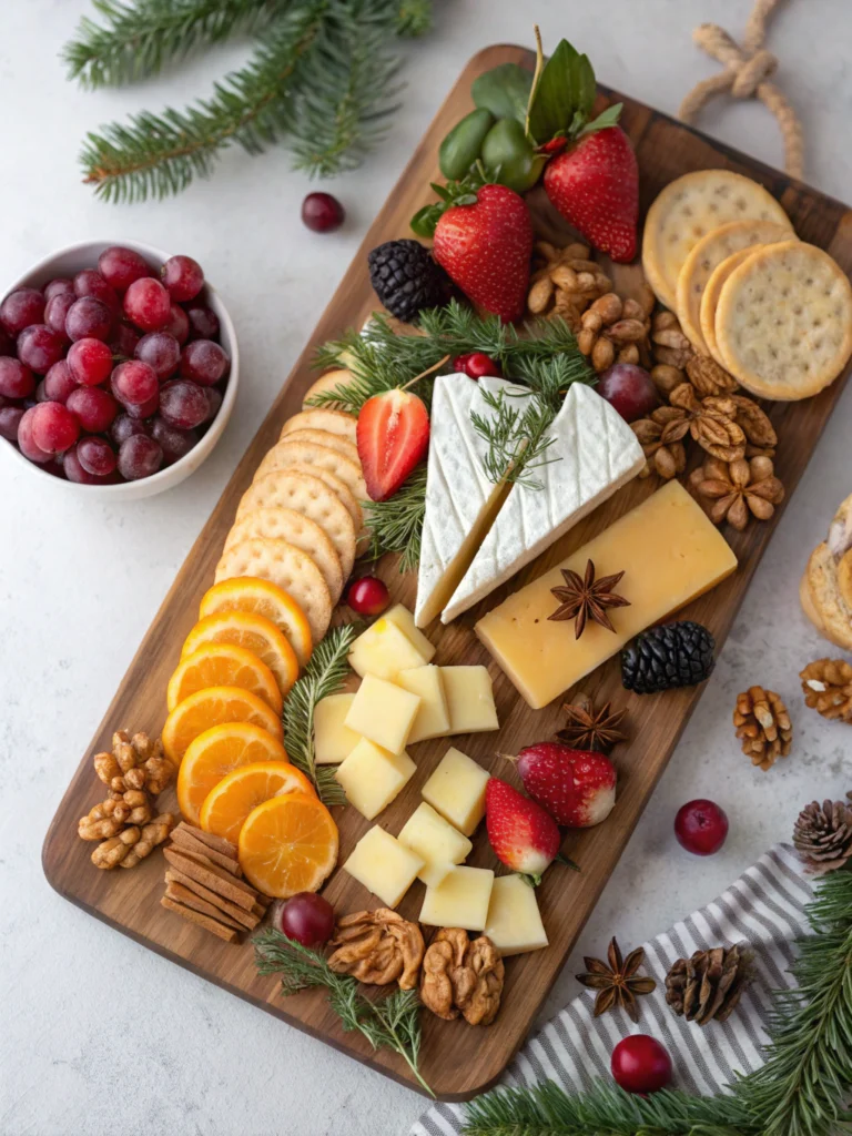 Stunning Christmas Cheese Board