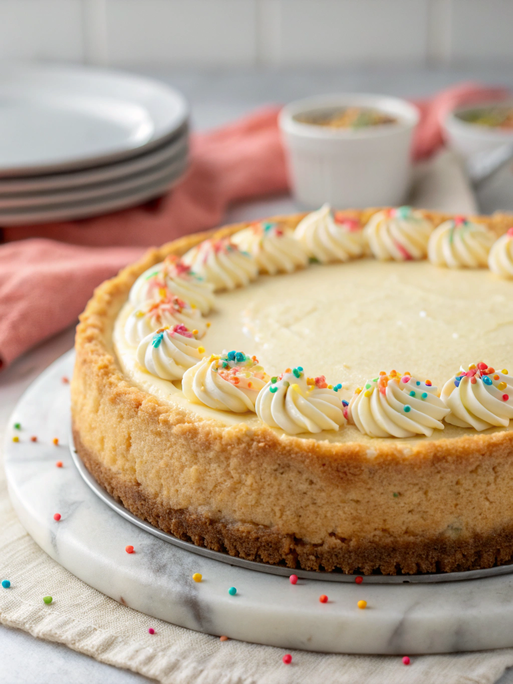 Sugar Cookie Cheesecake