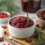 Sweet Christmas Cranberry Jam