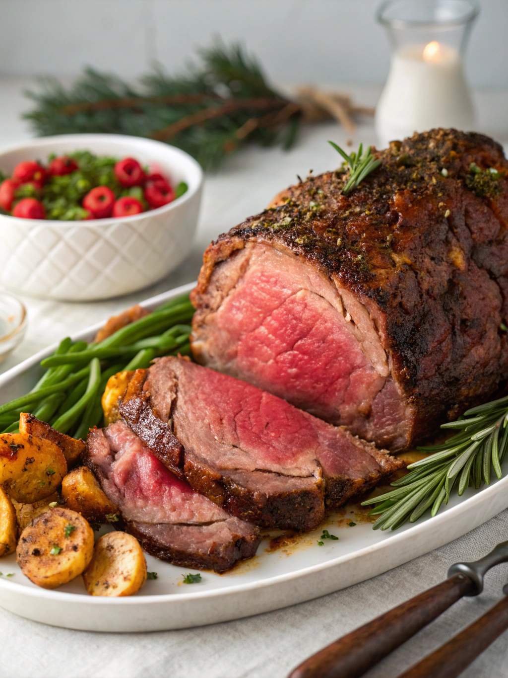 Tasty Christmas Prime Rib