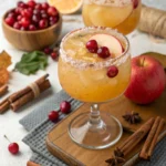 Thanksgiving Margarita with Apple Cider!