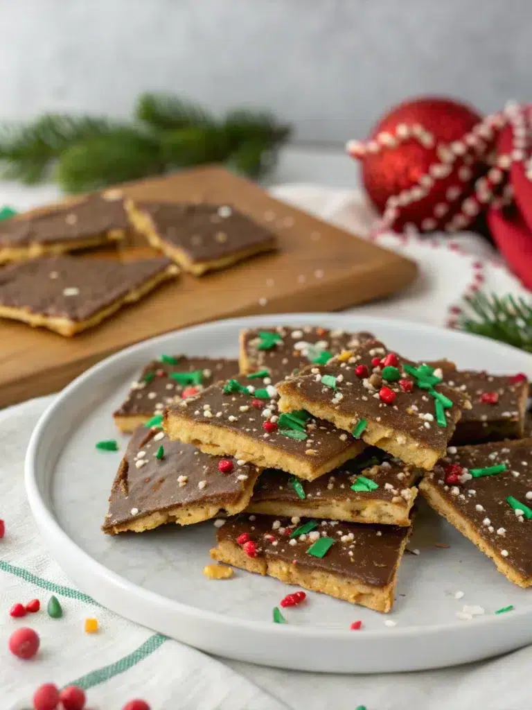 Ultimate Christmas Crack (Saltine Cracker Toffee)