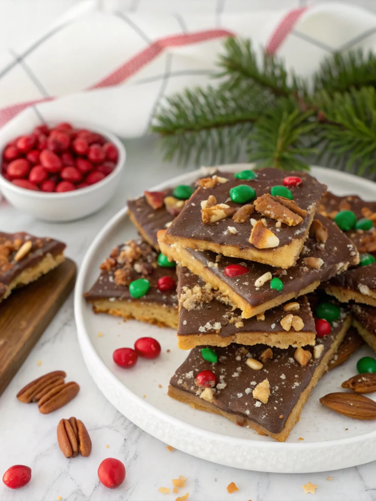 Ultimate Christmas Crack (Saltine Cracker Toffee)