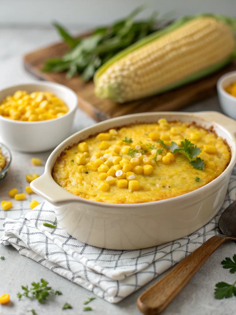 Vegan Corn Pudding