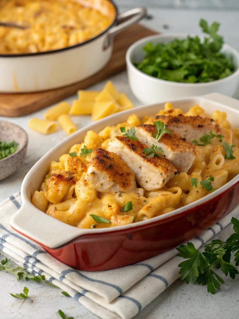 chicken mac and cheese