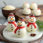 snowmen truffles