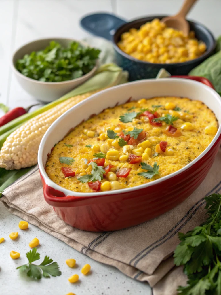 5 Ingredient Corn Casserole Recipe
