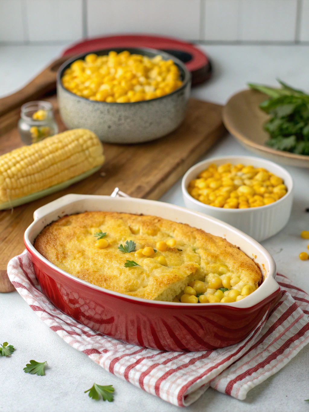 5-Ingredient Jiffy Corn Casserole