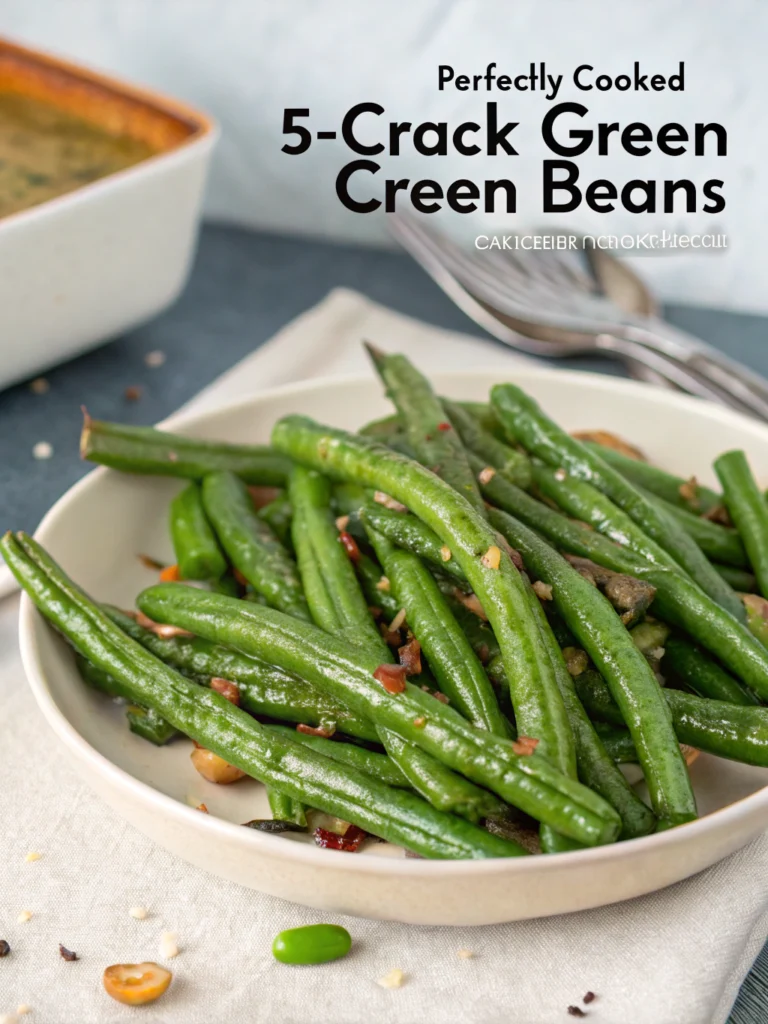 5-Ingredients Crack Green Beans