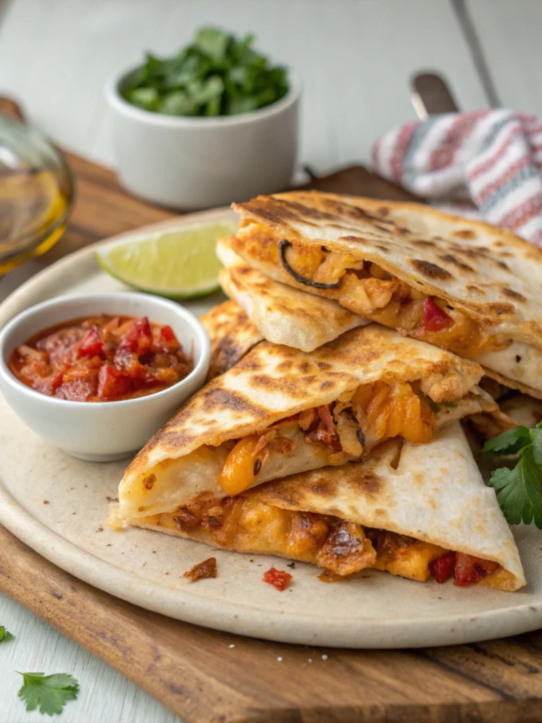 BBQ Chicken Quesadillas