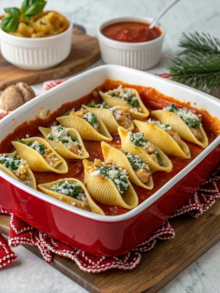 Best Christmas Stuffed Shells Recipe