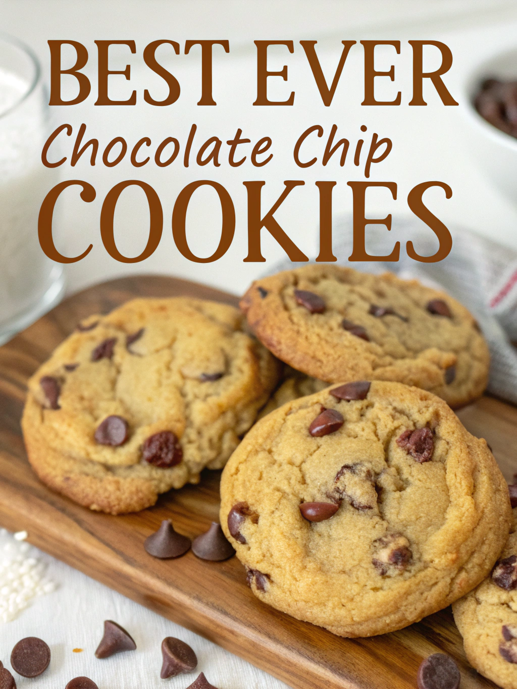 Best Ever Chocolate Chip Cookies