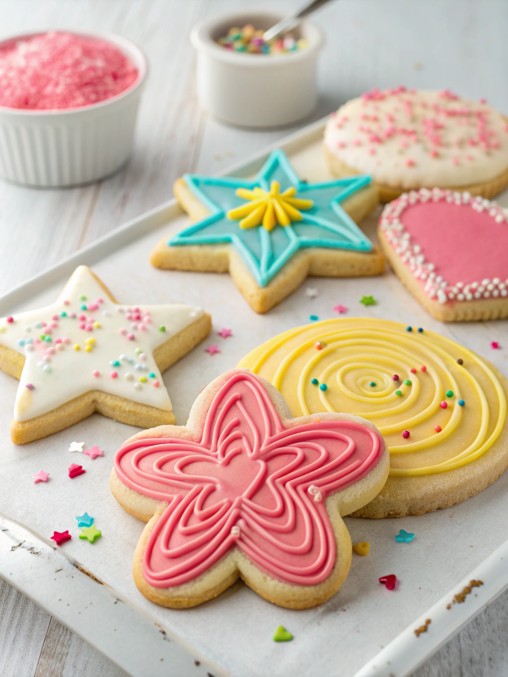 Best Soft Cut-Out Sugar Cookies Recipe: 7 Tips for Perfect Shapes! 3 Best Soft Cut-Out Sugar Cookies