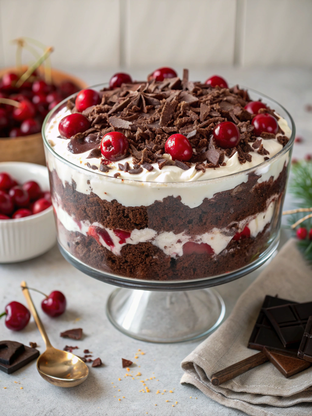 Black Forest Trifle for Christmas: 7 Reasons It's a Festive Must-Try! 3 Black Forest Trifle for Christmas