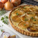 Caramelized Onion Tart (Christmas Recipe & Thanksgiving Recipe)
