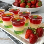 Champagne Jell-O shots
