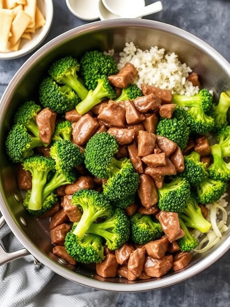 Chinese Beef and Broccoli ingredients