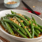 Chinese Green Beans with Garlic Sauce