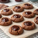 Chocolate Thumbprint Cookies