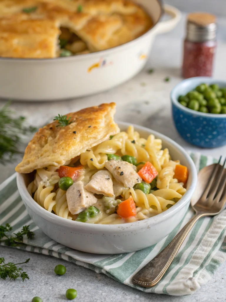Classic Chicken Pot Pie Pasta