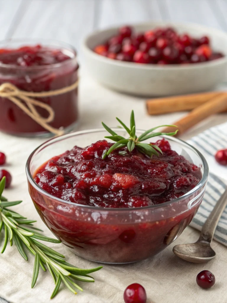 Classic Homemade Cranberry Sauce (EASY)