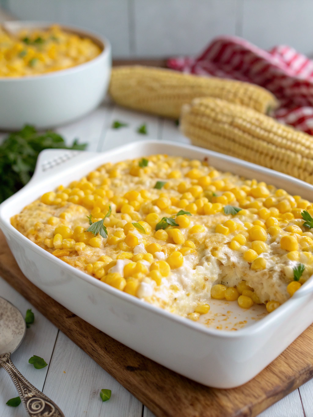 Corn Casserole with Cream Cheese