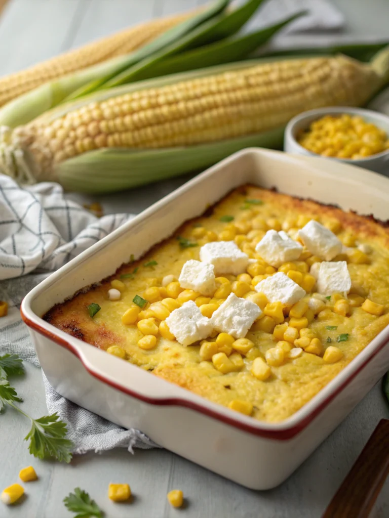 Corn Casserole with Cream Cheese