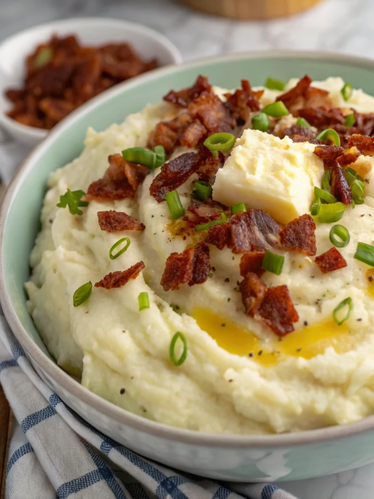 Creamy Loaded Mashed Potatoes