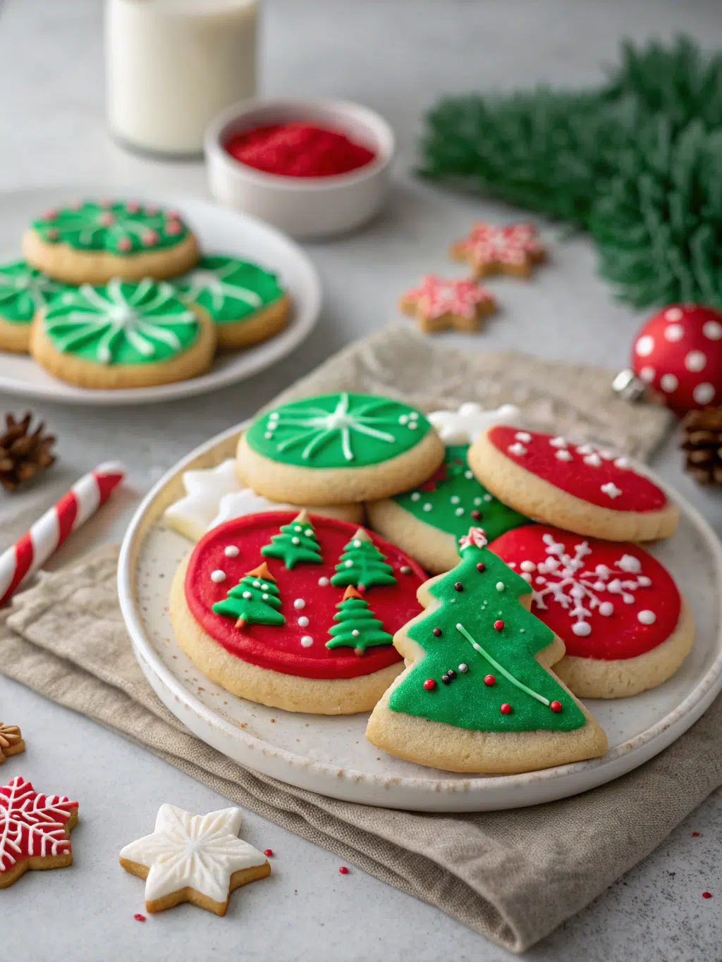 Crumbl Christmas Sugar Cookies