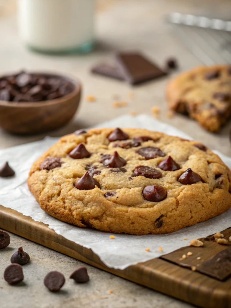 Decadent Chewy Chocolate Chip Cookie