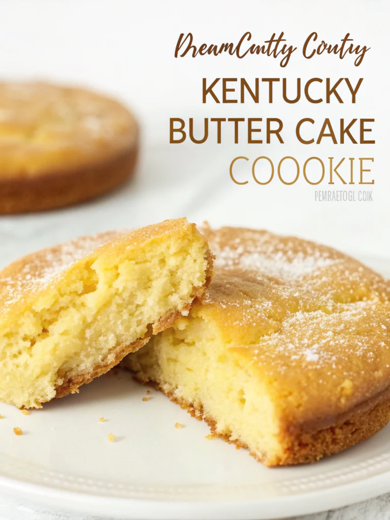 Dreamy Kentucky Butter Cake Cookies Recipe