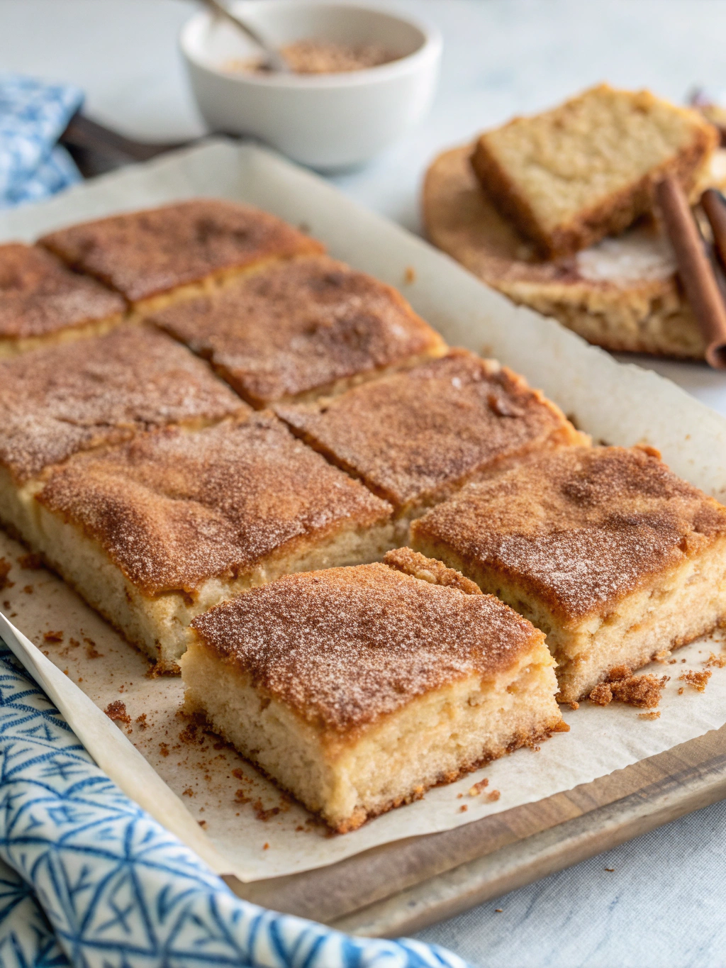 Easy Cinnamon Sugar Blondies: 5 Steps to Irresistible Sweetness! 3 Easy Cinnamon Sugar Blondies